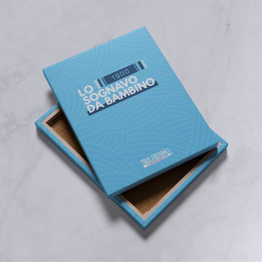 Quadro del Tifoso "Lo Sognavo da Bambino"