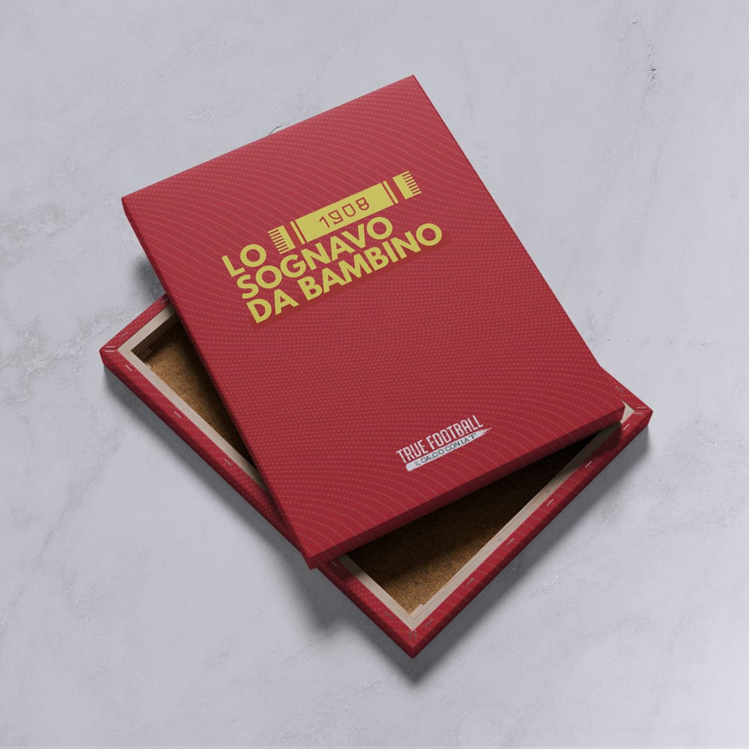 Quadro del Tifoso "Lo Sognavo da Bambino"