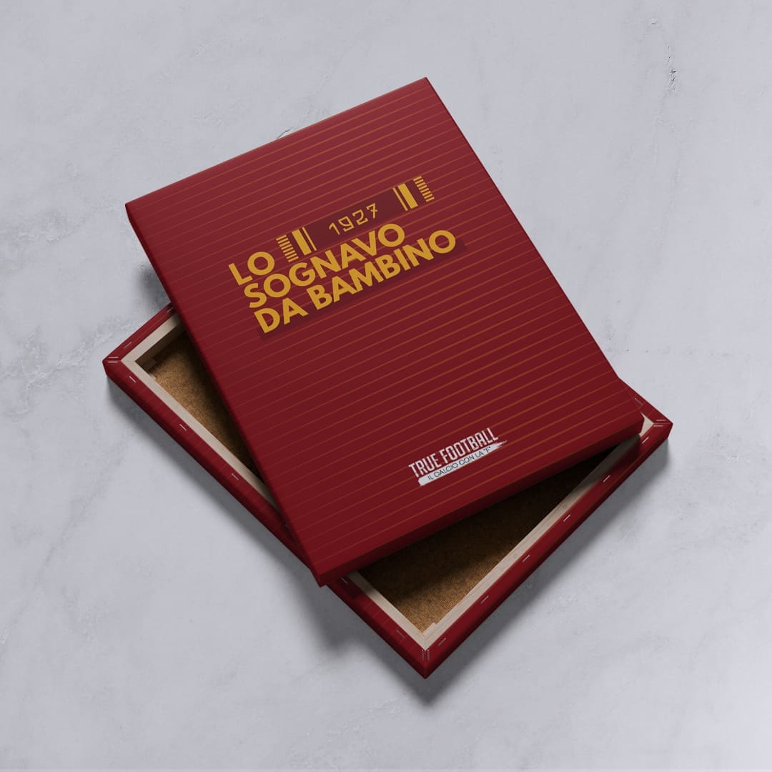 Quadro del Tifoso "Lo Sognavo da Bambino"