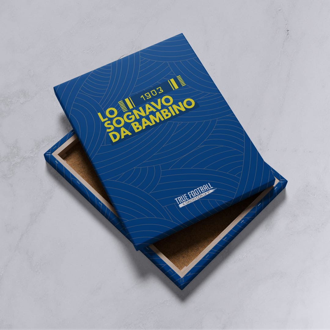 Quadro del Tifoso "Lo Sognavo da Bambino"