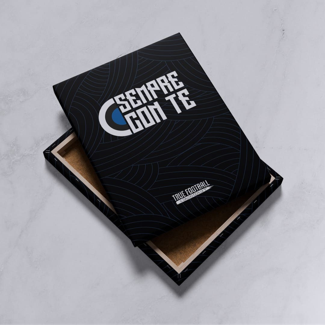 Quadro del Tifoso "Sempre con Te"