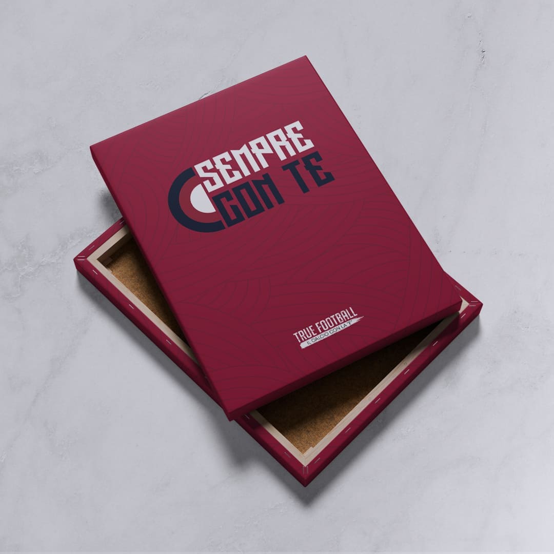 Quadro del Tifoso "Sempre con Te"