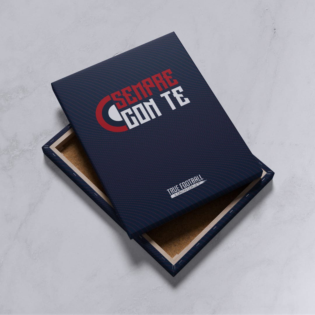 Quadro del Tifoso "Sempre con Te"