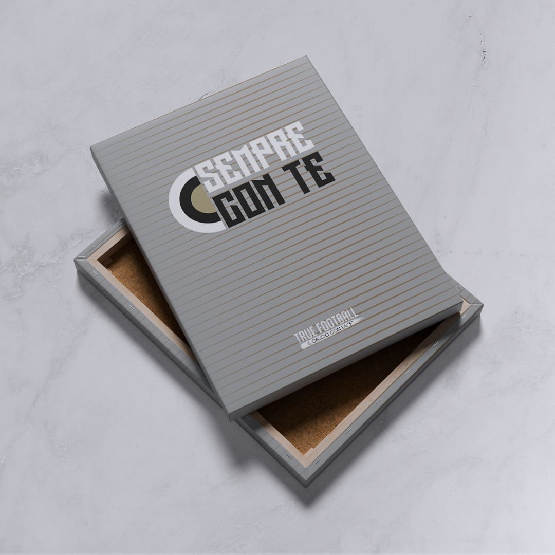 Quadro del Tifoso "Sempre con Te"