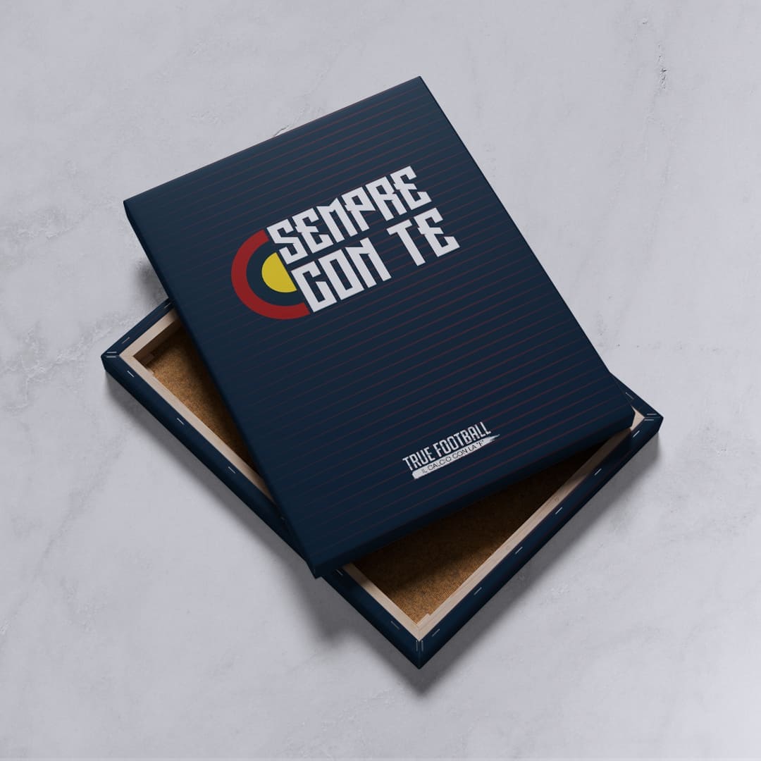 Quadro del Tifoso "Sempre con Te"