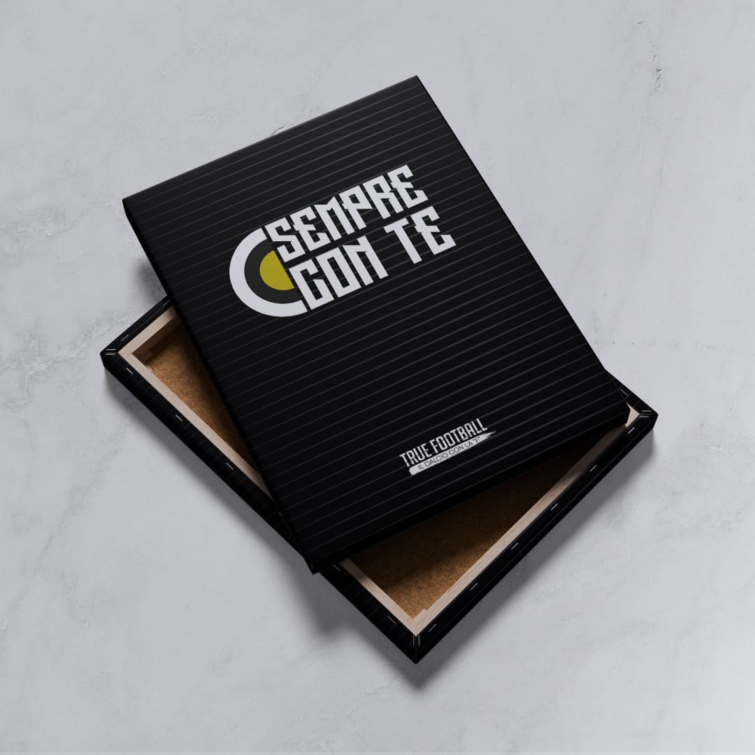 Quadro del Tifoso "Sempre con Te"