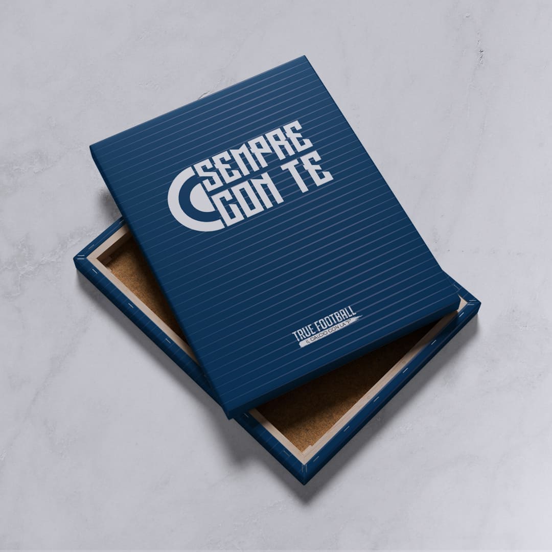 Quadro del Tifoso "Sempre con Te"