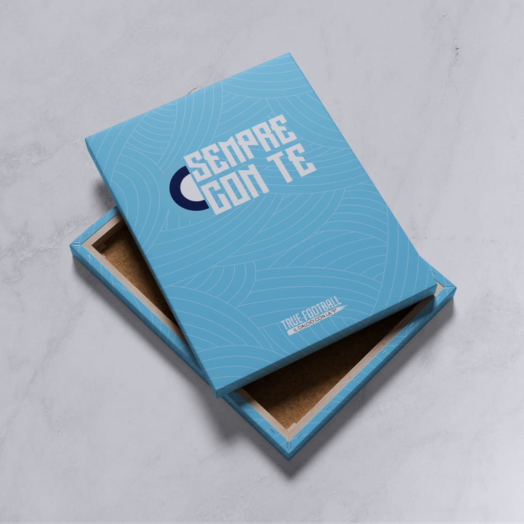 Quadro del Tifoso "Sempre con Te"