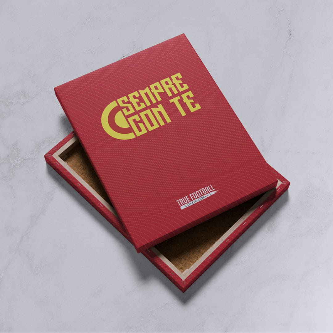 Quadro del Tifoso "Sempre con Te"