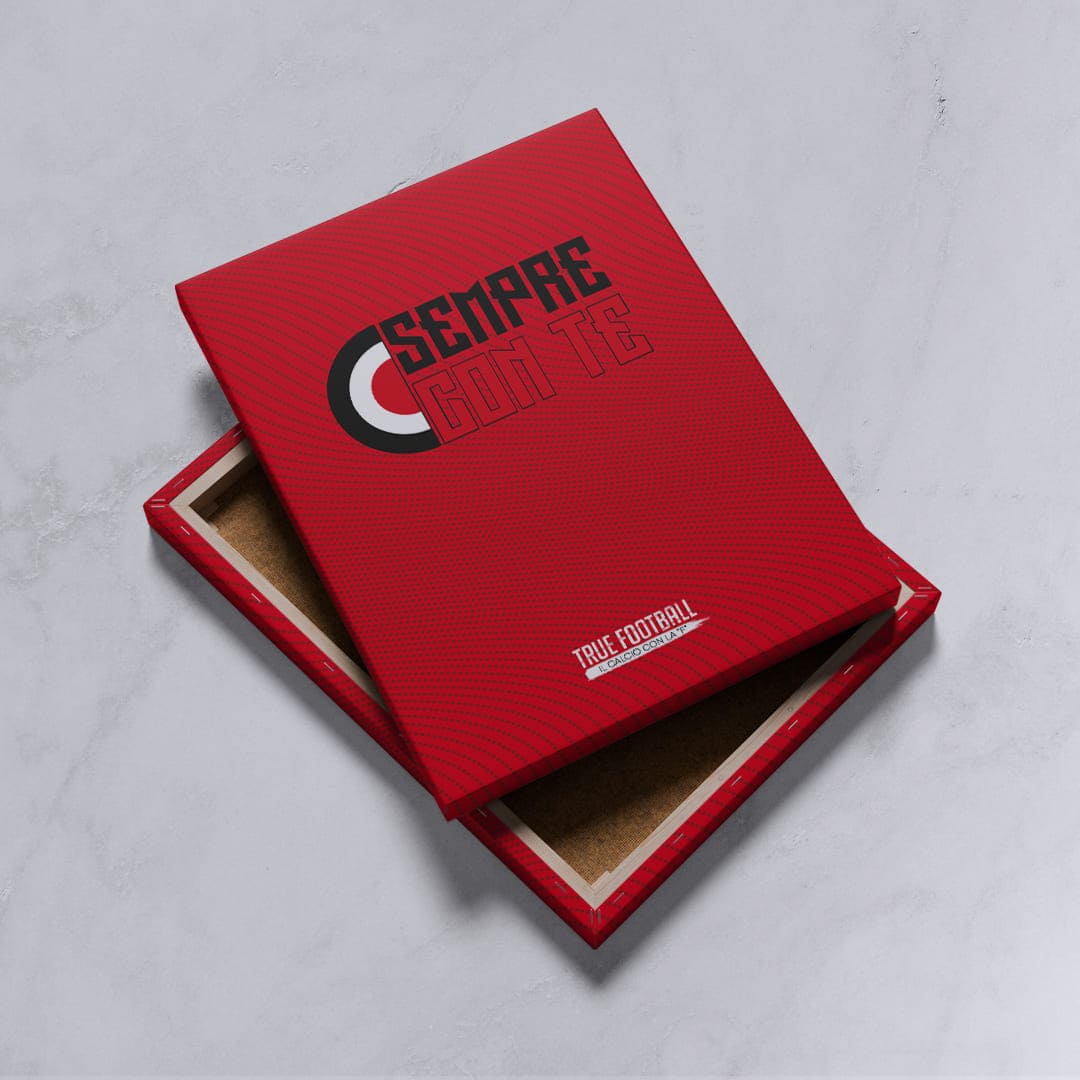 Quadro del Tifoso "Sempre con Te"