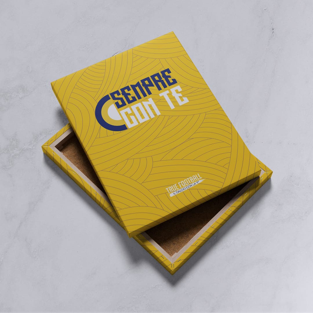 Quadro del Tifoso "Sempre con Te"