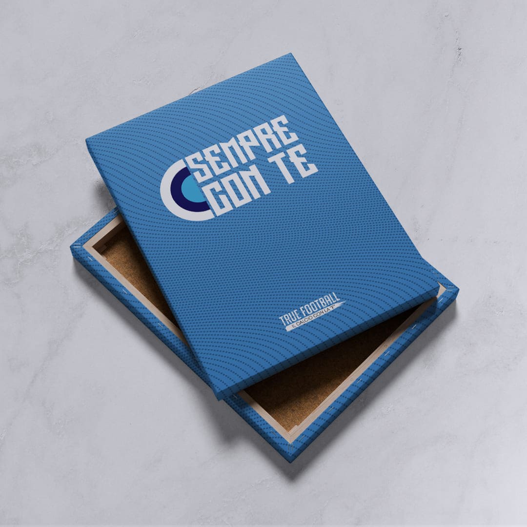 Quadro del Tifoso "Sempre con Te"