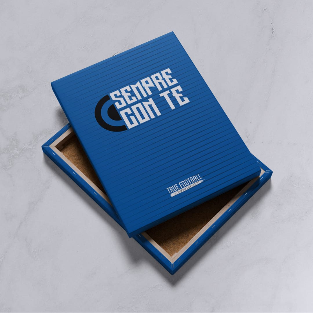 Quadro del Tifoso "Sempre con Te"