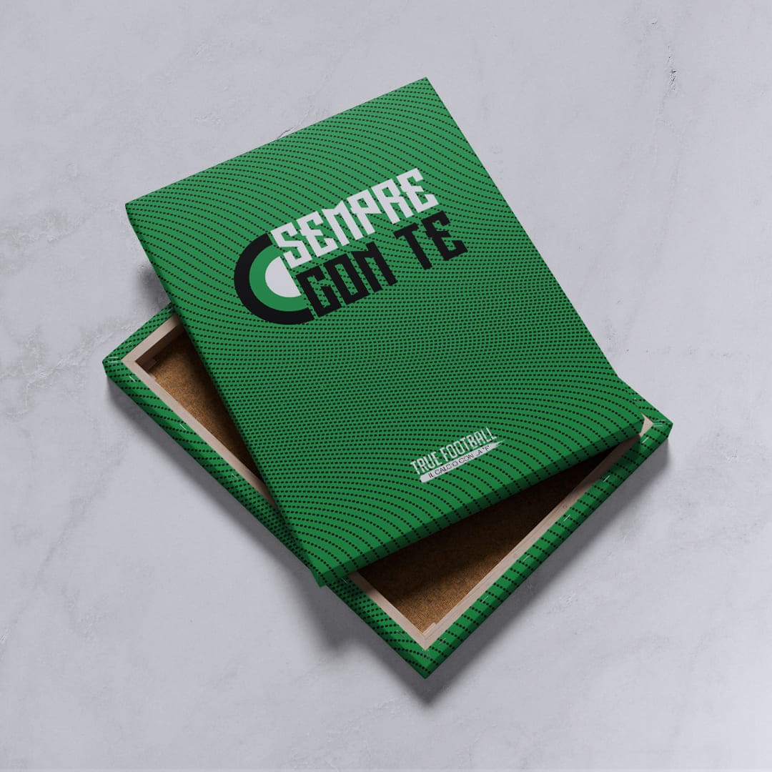 Quadro del Tifoso "Sempre con Te"