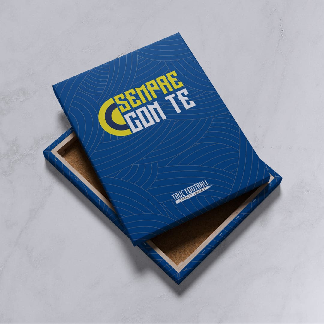 Quadro del Tifoso "Sempre con Te"