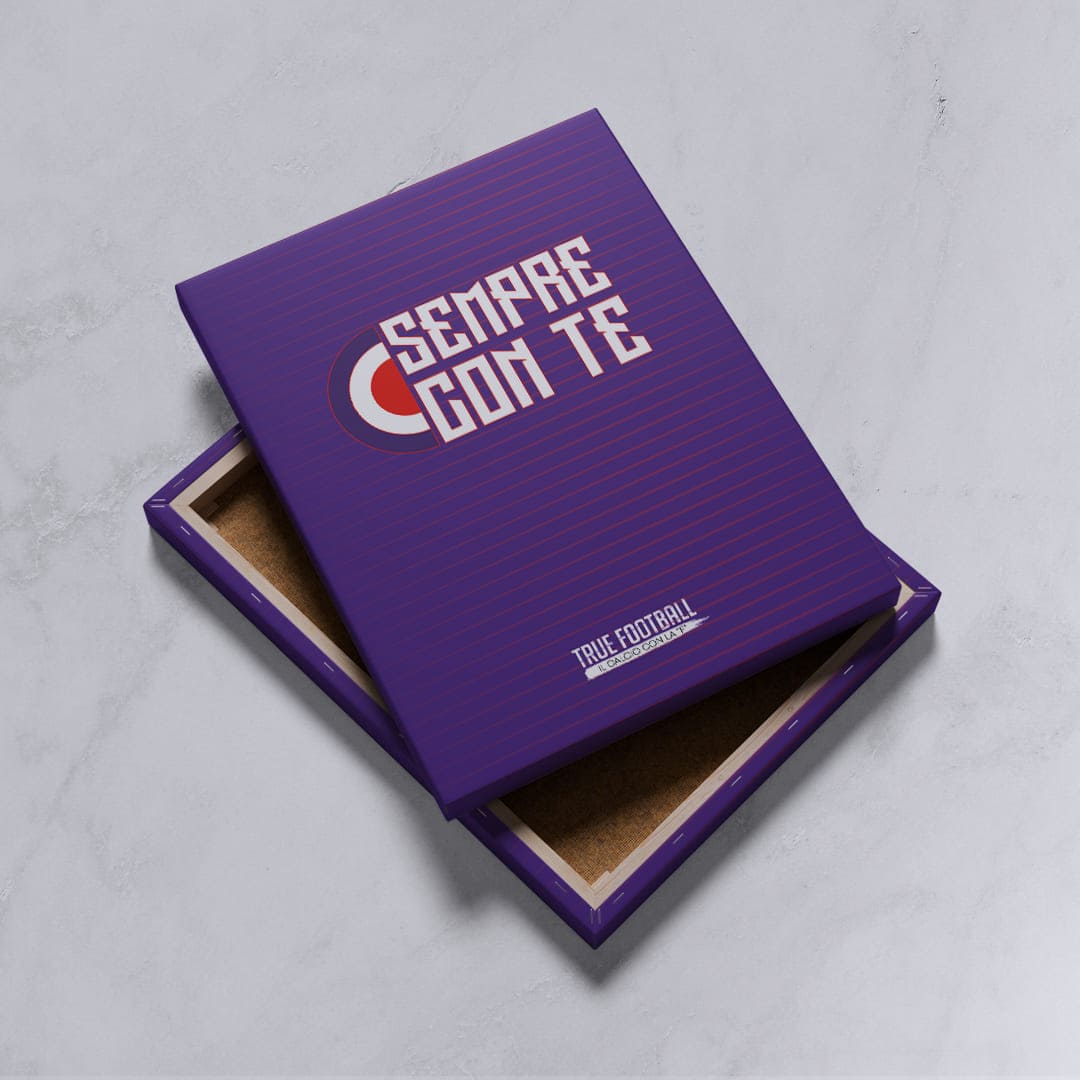 Quadro del Tifoso "Sempre con Te"