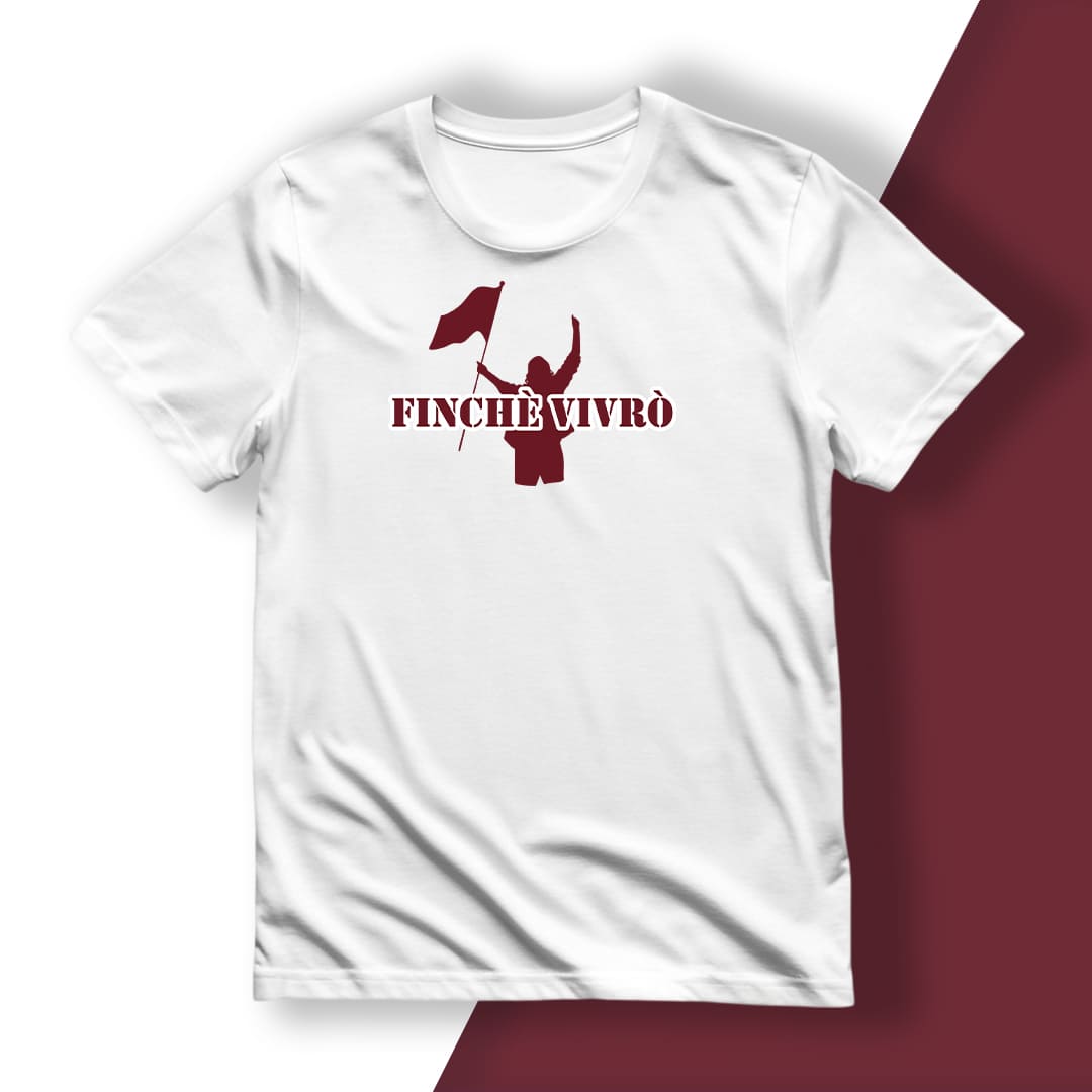 T-Shirt del Tifoso "Finchè Vivrò"