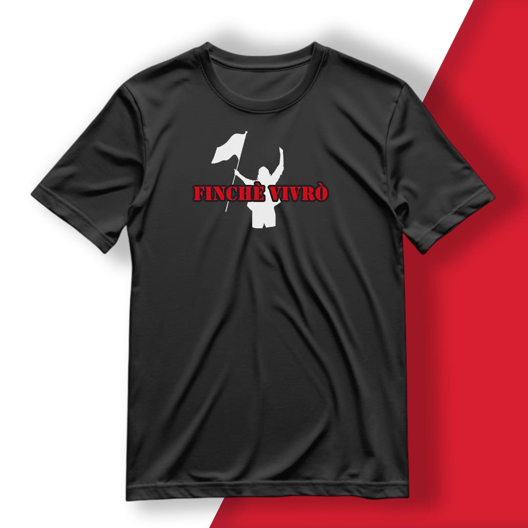 T-Shirt del Tifoso "Finchè Vivrò"
