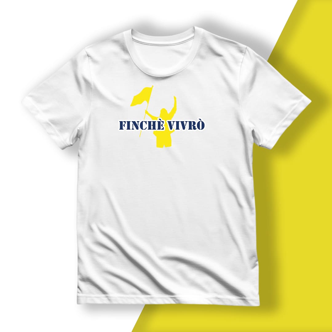 T-Shirt del Tifoso "Finchè Vivrò"