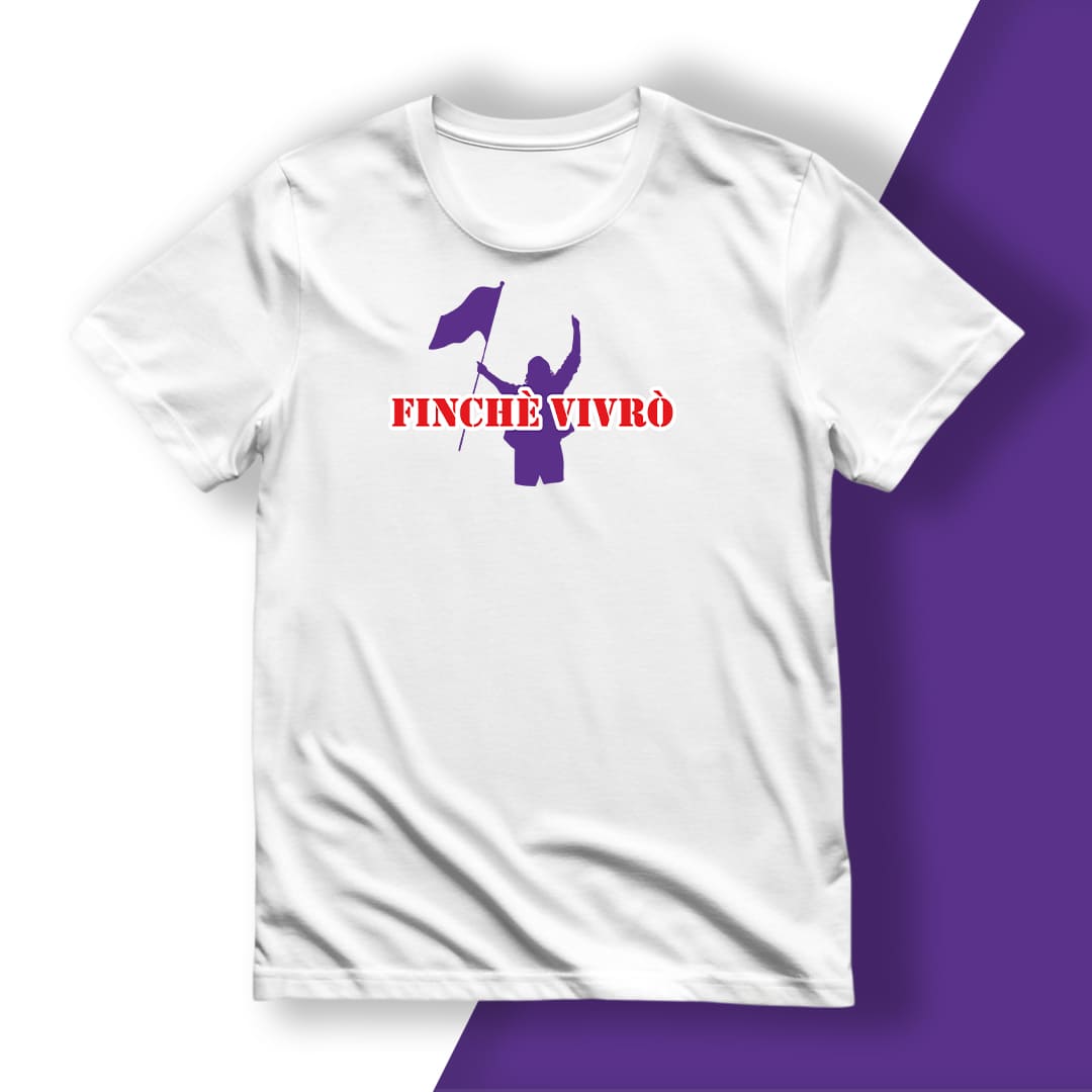T-Shirt del Tifoso "Finchè Vivrò"