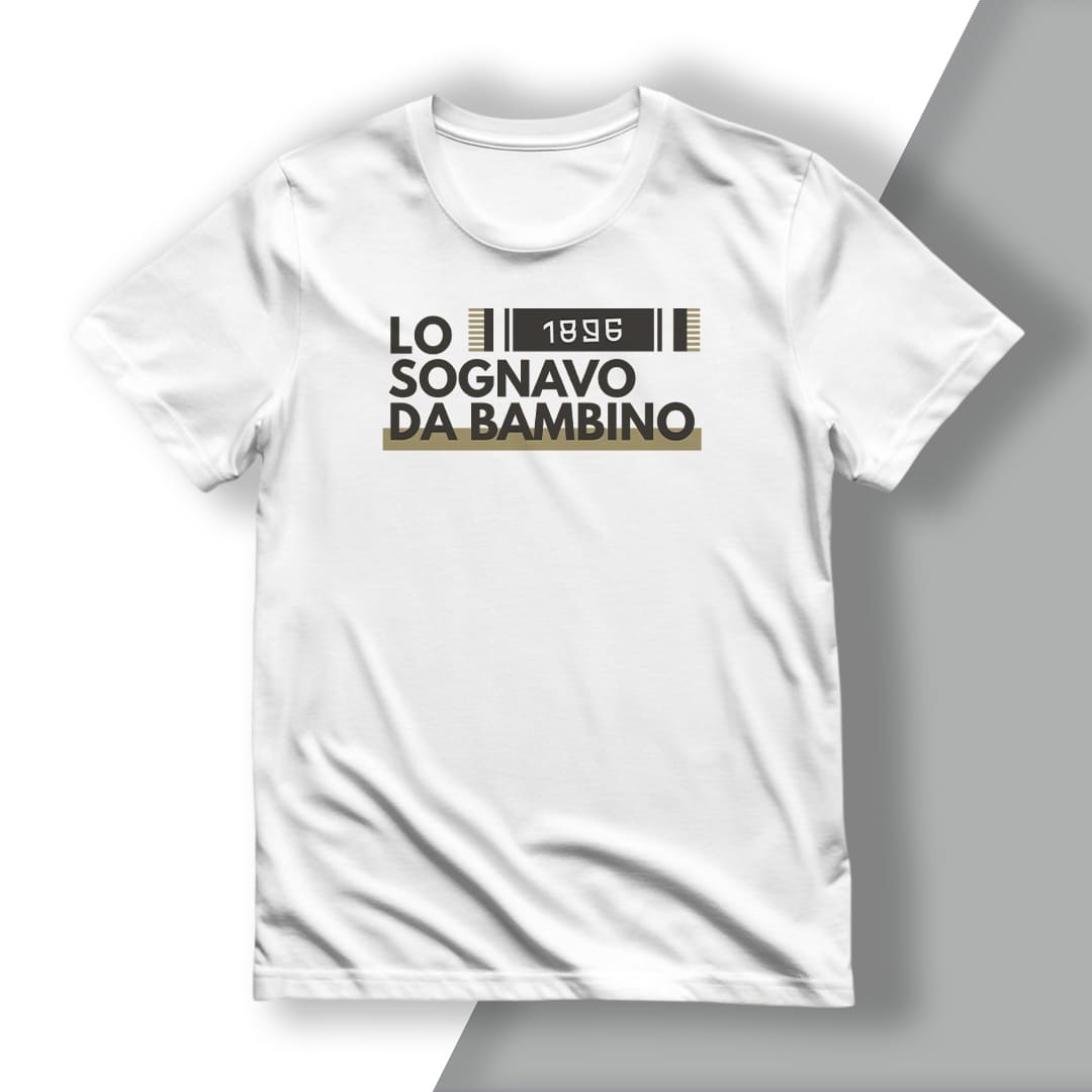 T-Shirt del Tifoso "Lo Sognavo Da Bambino"