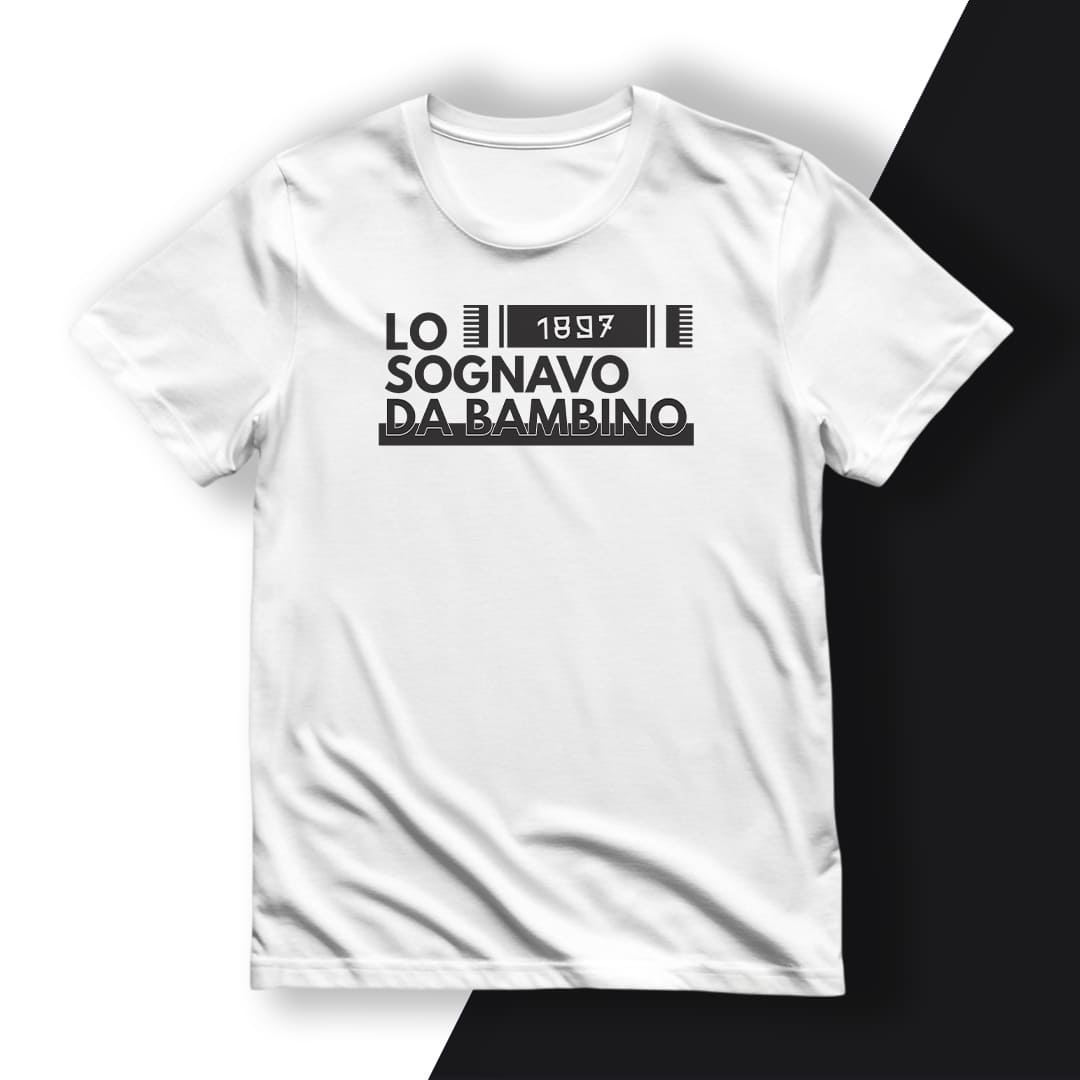 T-Shirt del Tifoso "Lo Sognavo Da Bambino"