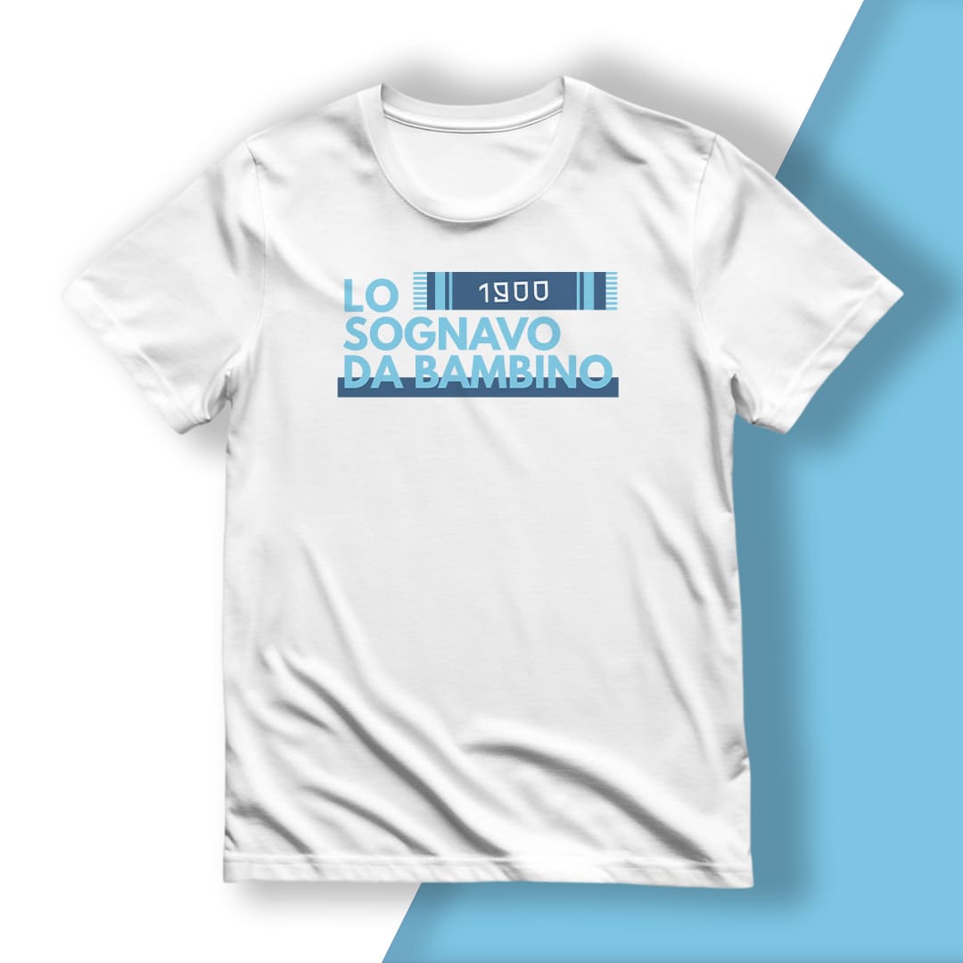 T-Shirt del Tifoso "Lo Sognavo Da Bambino"