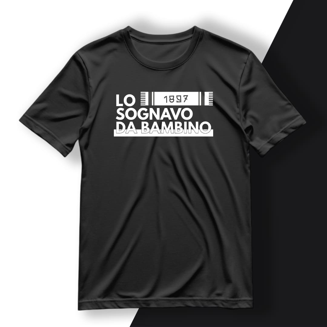 T-Shirt del Tifoso "Lo Sognavo Da Bambino"