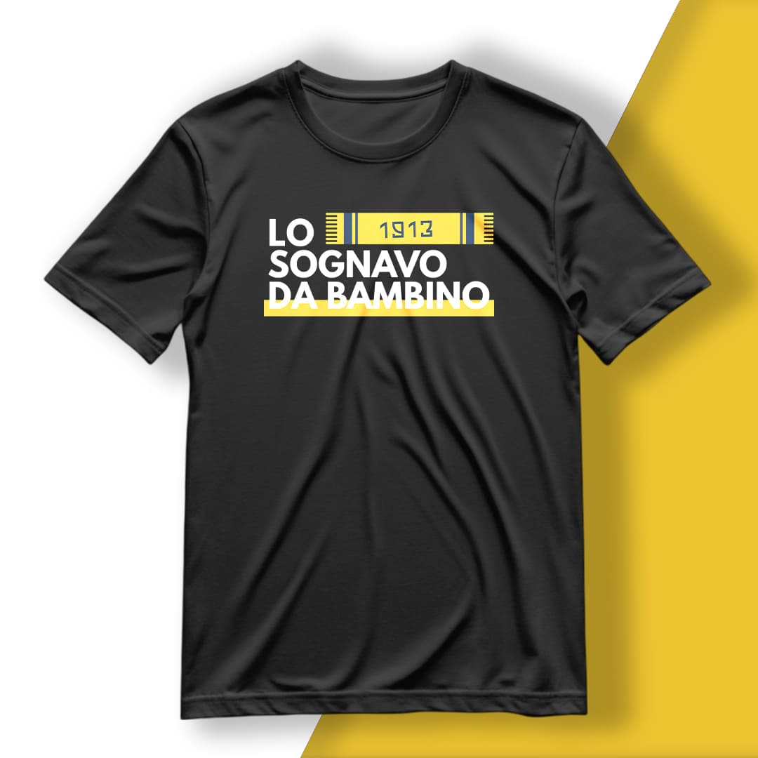 T-Shirt del Tifoso "Lo Sognavo Da Bambino"