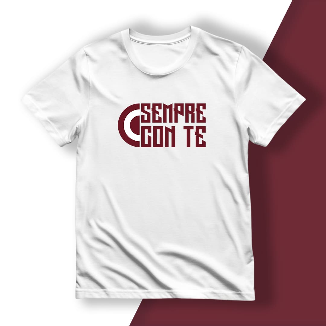 T-Shirt del Tifoso "Sempre Con Te"