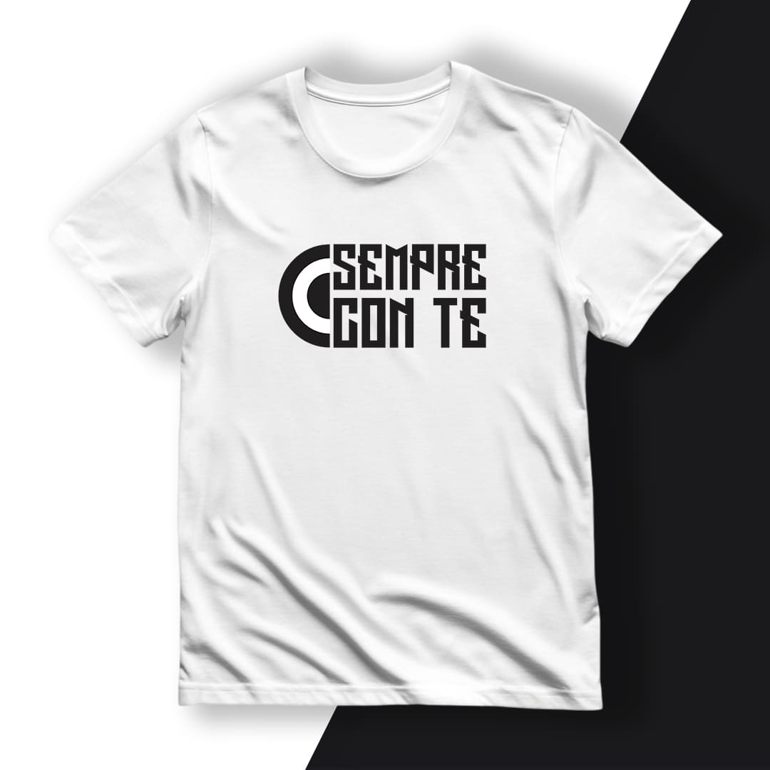 T-Shirt del Tifoso "Sempre Con Te"