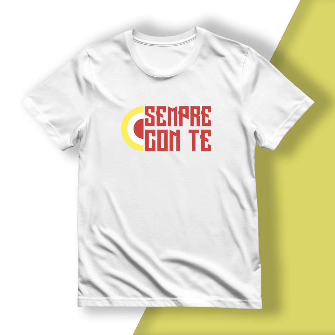 T-Shirt del Tifoso "Sempre Con Te"