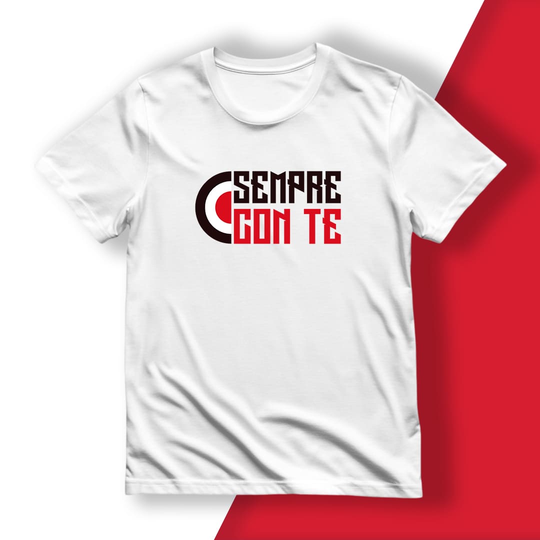 T-Shirt del Tifoso "Sempre Con Te"