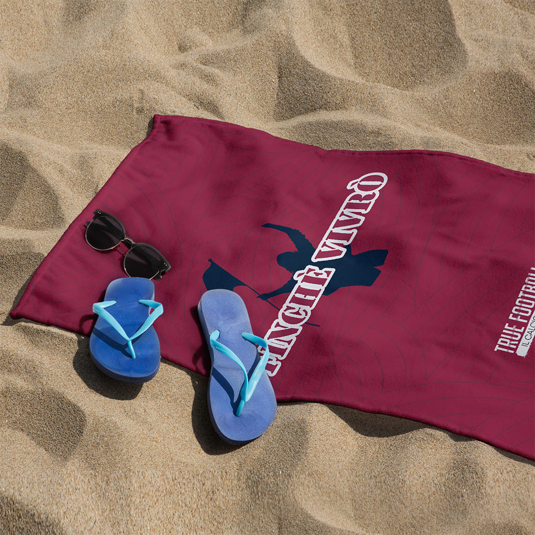 Telo Mare del Tifoso "Finchè Vivrò"