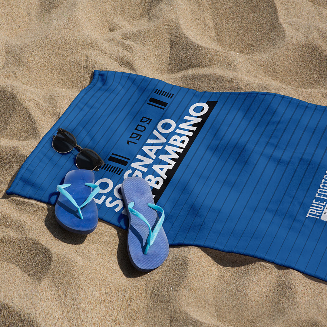 Telo Mare del Tifoso "Lo Sognavo Da Bambino"