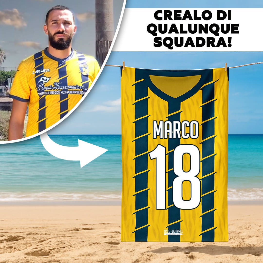 Telo Mare del Tifoso Personalizzato