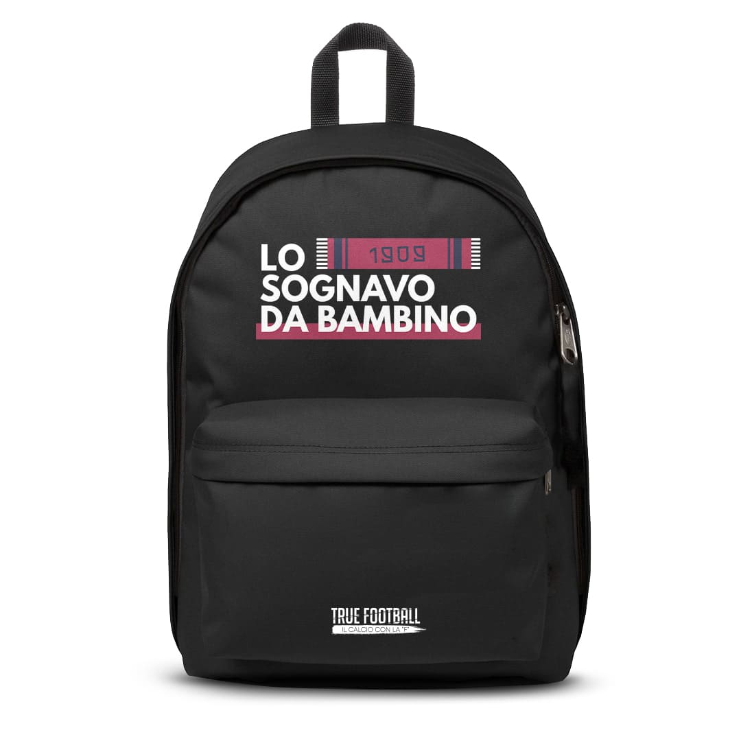 Zaino in Nylon del Tifoso "Lo Sognavo Da Bambino"