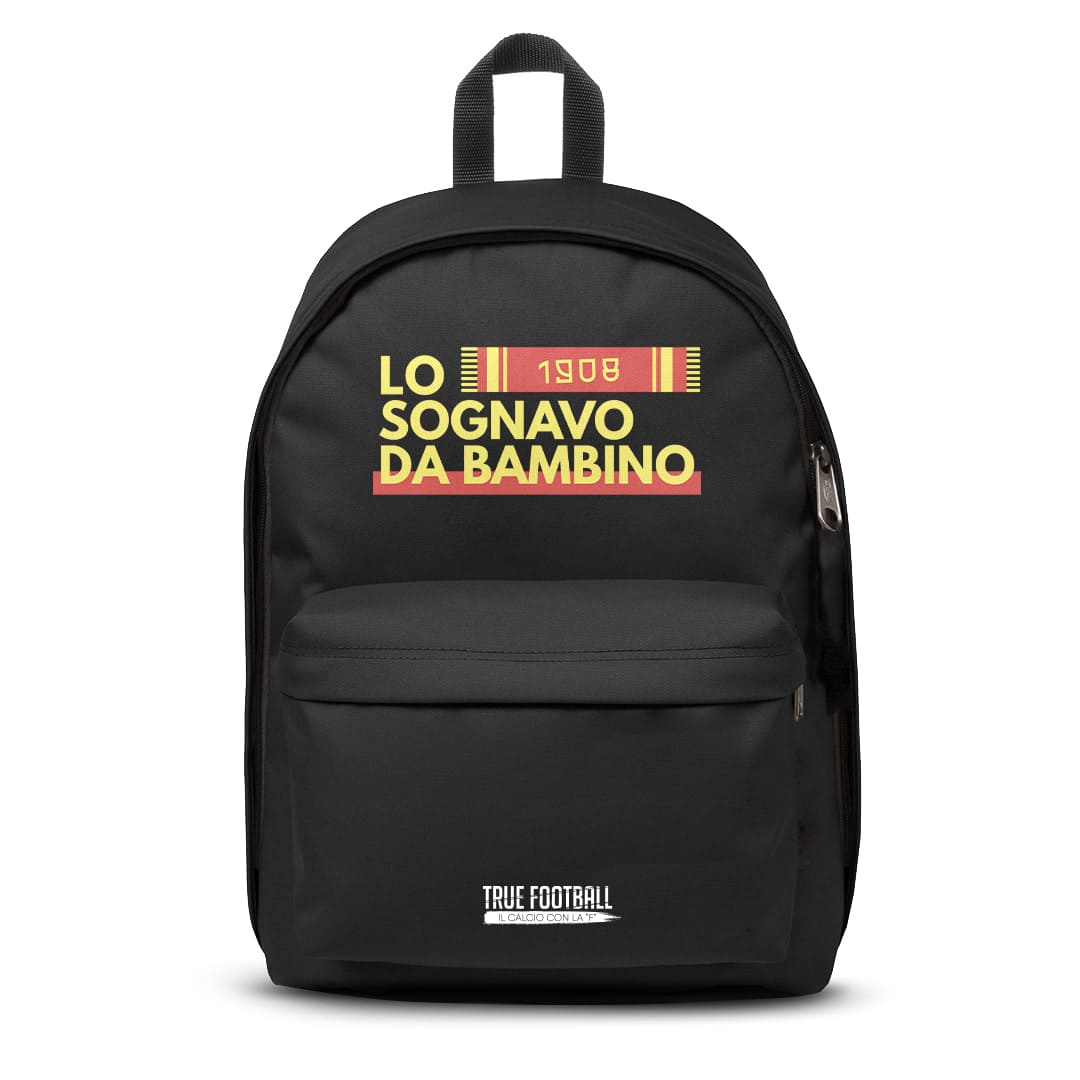 Zaino in Nylon del Tifoso "Lo Sognavo Da Bambino"