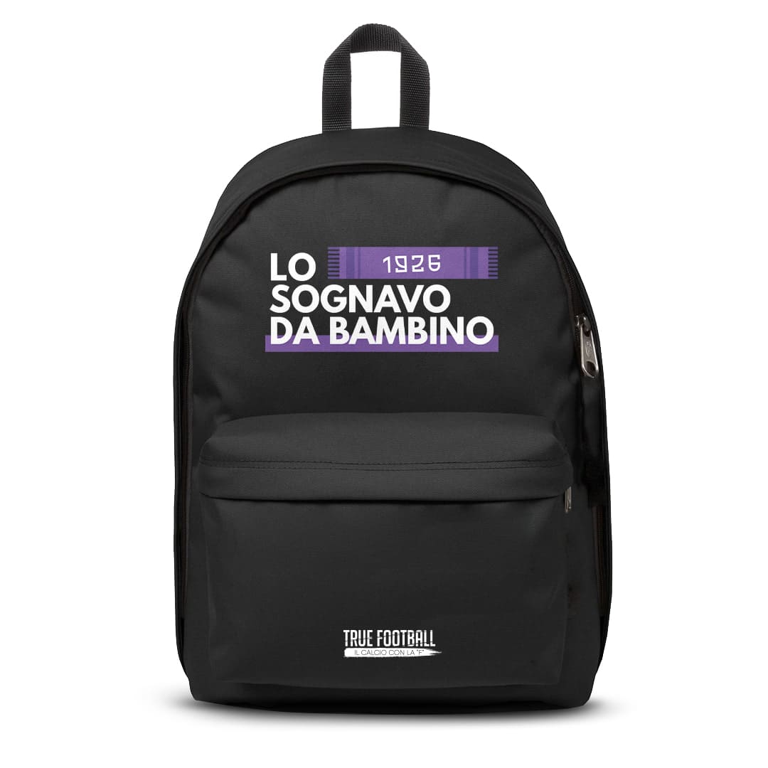 Zaino in Nylon del Tifoso "Lo Sognavo Da Bambino"