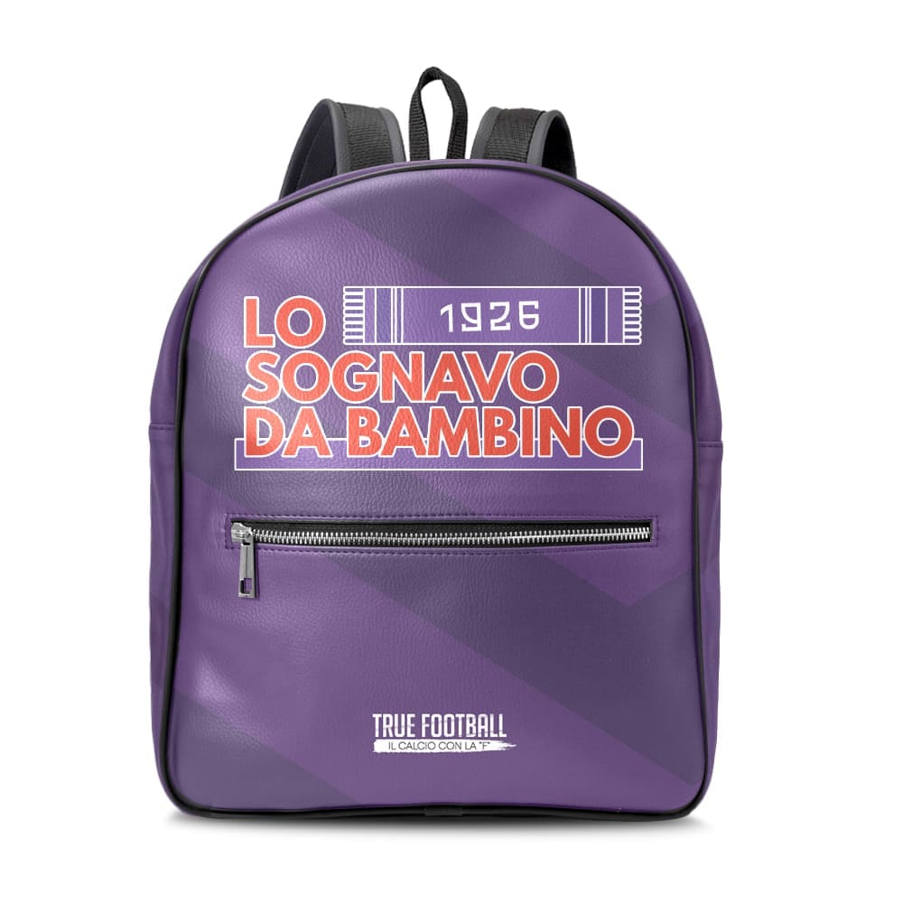 Zaino Premium del Tifoso "Lo Sognavo Da Bambino"