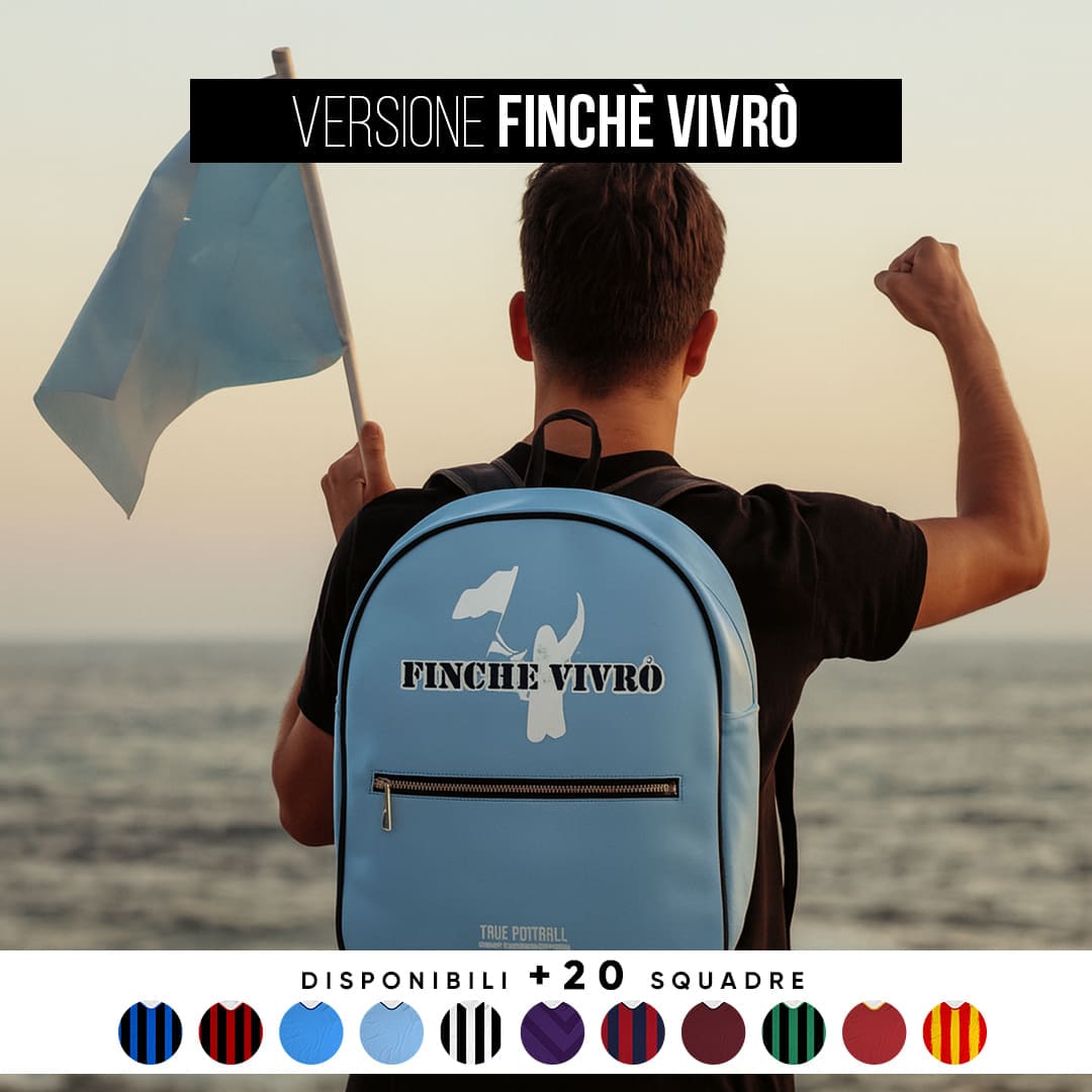 Zaino Premium del Tifoso "Finché Vivrò"