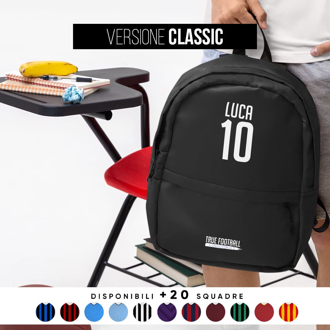 Zaino in Nylon del Tifoso Personalizzato